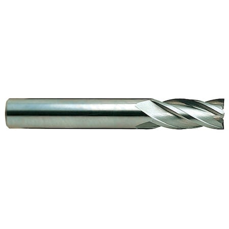 CR End Mill, Single End, 1/2
