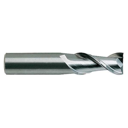 Carbide End Mill, Sq, 1/4, 1-1/8 Cut L MPN:08573