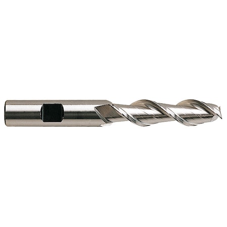 Square End Mill, 0.4375 in, HSS MPN:18063HN