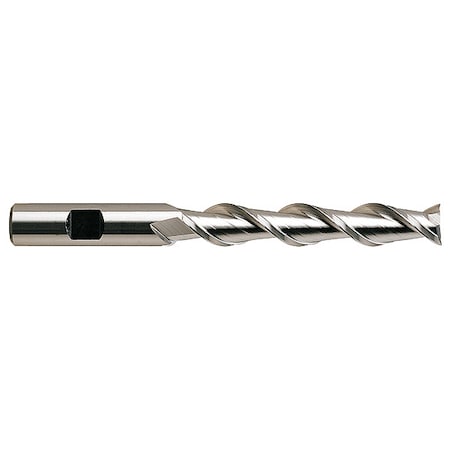 Square End Mill, Single End, 1/4