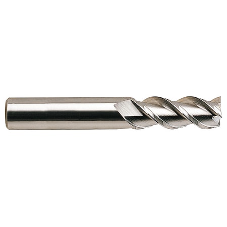Square End Mill, 0.1875 in, Carbide MPN:34565