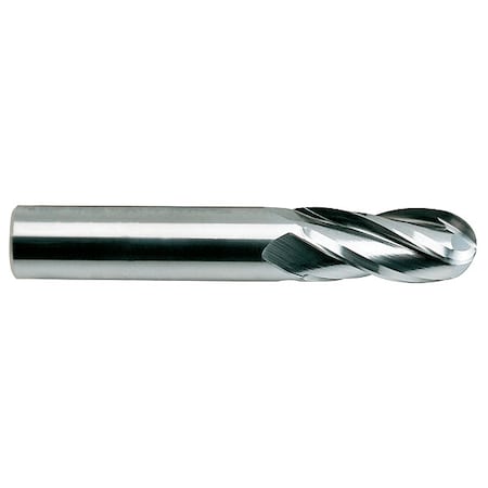 Solid Carb End Mill, 1/4inDia, TiN Coated MPN:43573TN