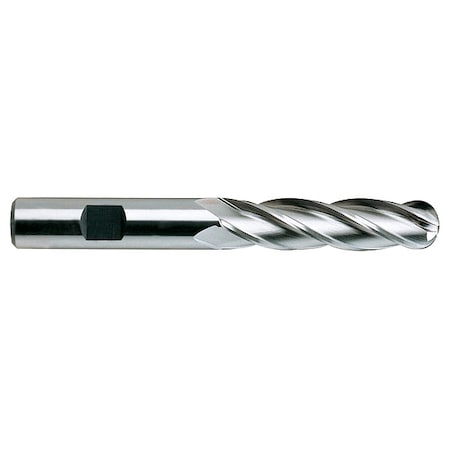 Ball End Mill, 0.375 in, Cobalt MPN:44305CC