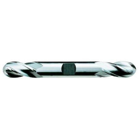 Ball End Mill, Double End, 1/4