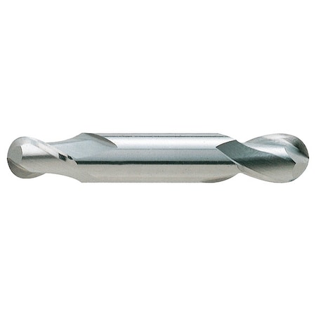 Ball End Mill, Double End, 7/32