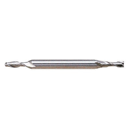Sq. End Mill, Double End, HSS, 7/64