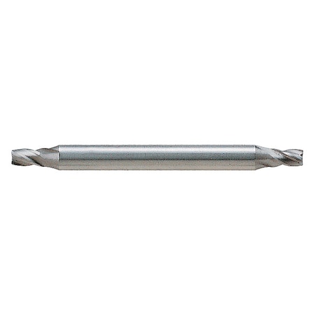 Sq. End Mill, Double End, HSS, 3/32