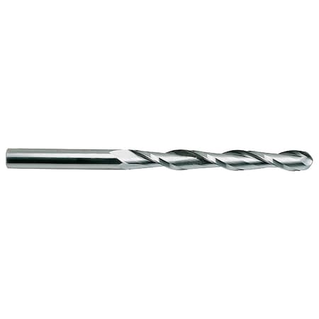 Ball End Mill, 0.25 in, Carbide MPN:52901