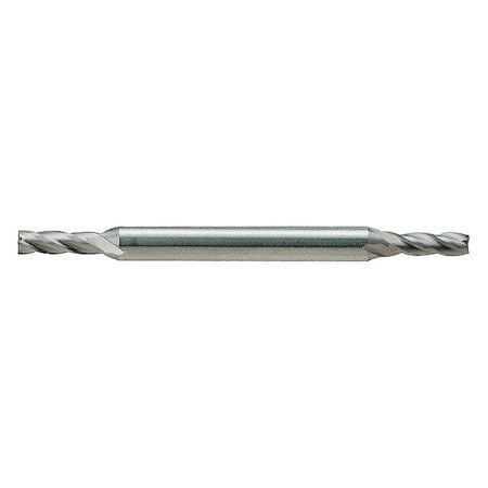 Square End Mill, Double End, 1/8