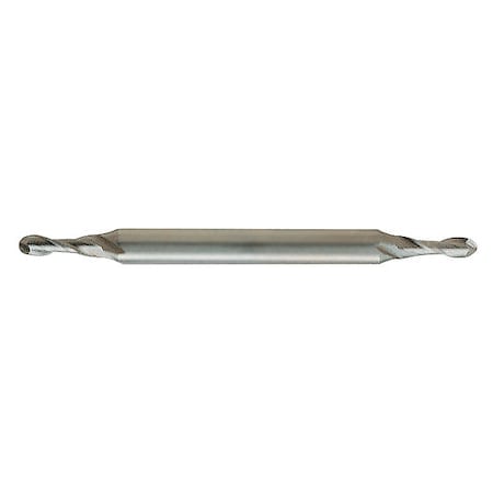 Ball End Mill, Double End, 9/64