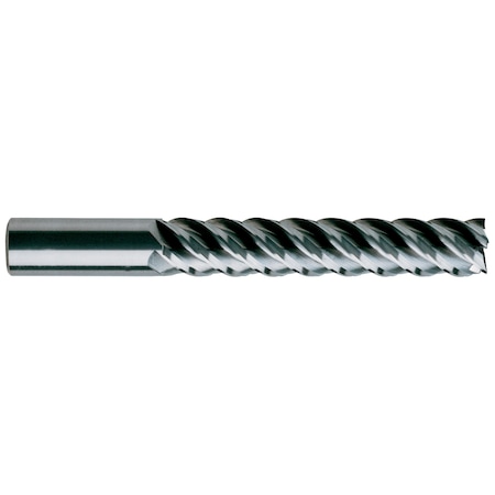 5 Flute Extra Long Length 45 Deg Helix Tialn-Futura Coated Carbide MPN:59579TF