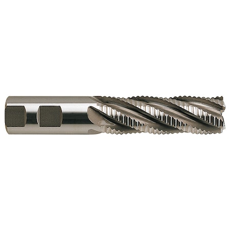 Square End Mill, Single End, 1-1/2