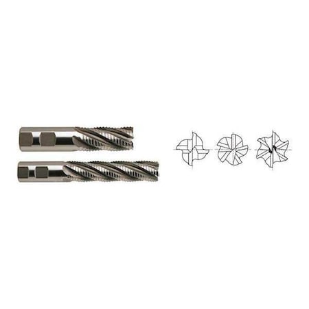 Cobalt End Mill, Single, 5/8inDia, E2197 MPN:65337CN