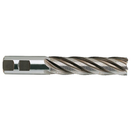 Square End Mill, Single End, 1/2