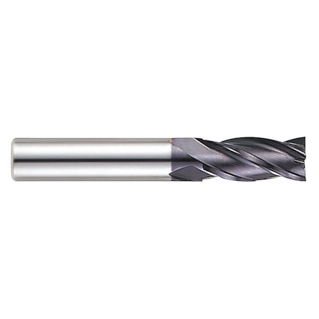 Solid Carb End Mill, Sq, 1/2in.Diax4L in MPN:93108
