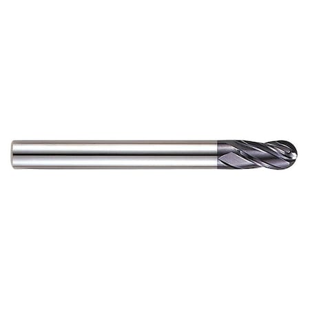 Ball End Mill, Single End, 8.00mm, Carbide MPN:93311