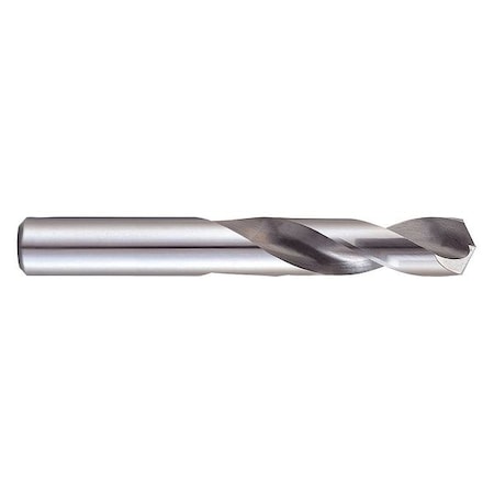 Screw Machine Drill Bit, 13/32 in Size, 135 Degrees Point Angle, High Speed Steel, TiN Finish MPN:D4146026