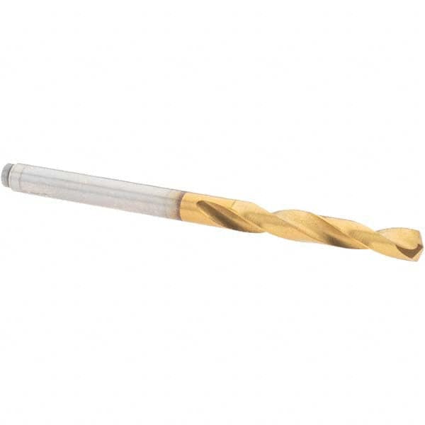 Screw Machine Length Drill Bit: #30 (0.1285) Dia, 135 deg, Cobalt MPN:D4148130