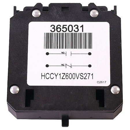 Contactor, Aux Switch, 1 Open/1 Close MPN:S1-024-35799-000