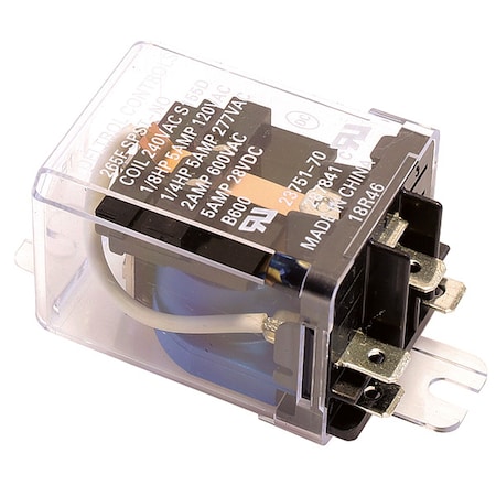 Relay, 240V, SPST MPN:S1-024-35714-000