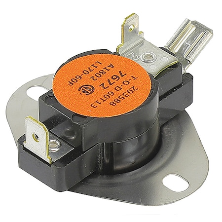 Switch, 110 deg-170 deg F, Auto Reset Disc MPN:S1-025-26366-008