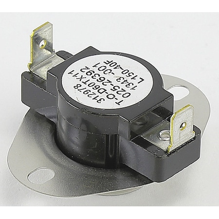 Switch, SPST, 150 deg. Open/110 deg. Close MPN:S1-025-26392-001