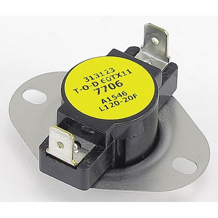 Auto Switch, 120 deg./100 deg. F, SPST MPN:S1-025-26392-704