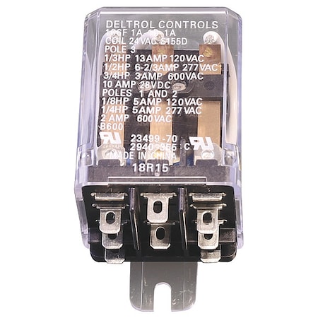 Plug-In Heat Relay, 24V, 3 Pole MPN:S1-2940-3551