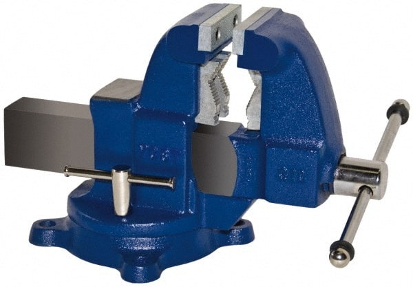 Bench & Pipe Combination Vise: 3.5