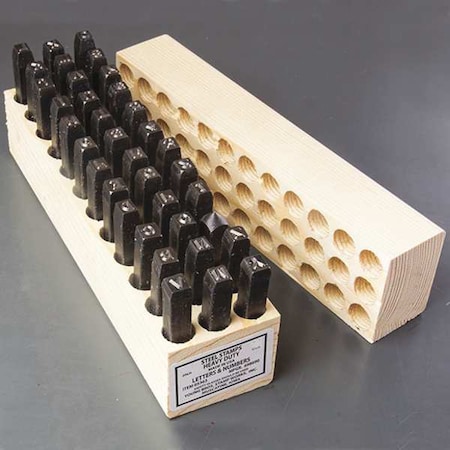 Steel Stamps Set, 2-3/8