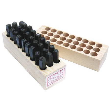 Hand Stamp Kit, Letter Set MPN:01271