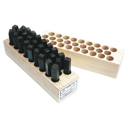 Hand Stamp Kit, Letter Set MPN:01273