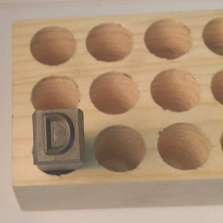 Hand Stamp, 2-3/8
