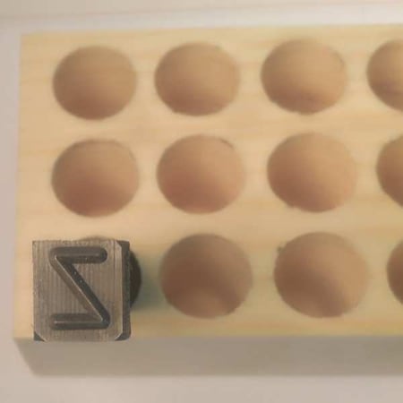 Hand Stamp, 2-1/2