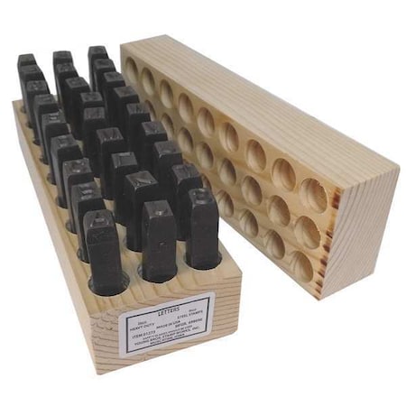 Steel Stamps Set, 2-3/4