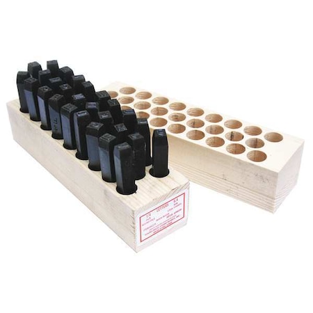 Hand Stamp Kit, Letter Set MPN:05275
