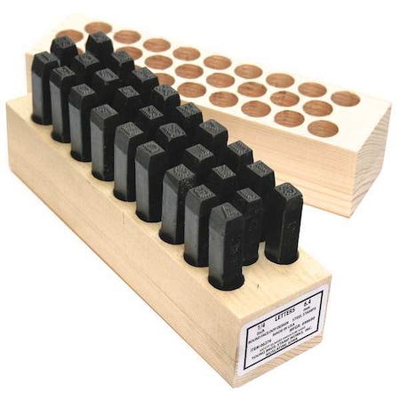Hand Stamp Kit, Letter Set MPN:05276