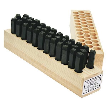 Hand Stamp Kit, Letter/Number Set MPN:05366