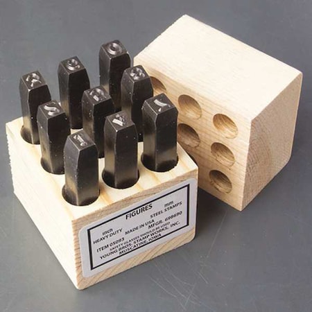 Steel Stamps Set, 3