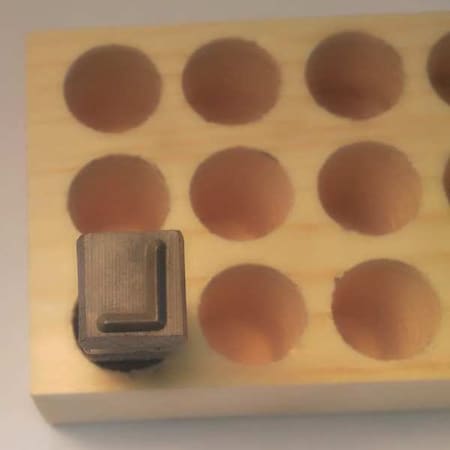 Hand Stamp, 2-5/8