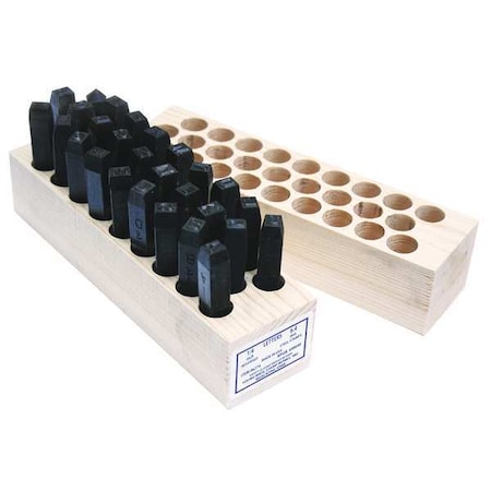 Hand Stamp Kit, Letter Set MPN:07274