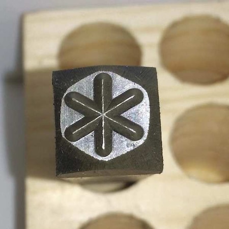 Hand Stamp Symbol, 3/16in, Steel, Gothic MPN:YOU-05053-*