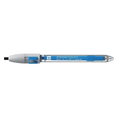 Electrode, 12 mm Dia, 6 in H, Plastic MPN:TRULINE PH 15