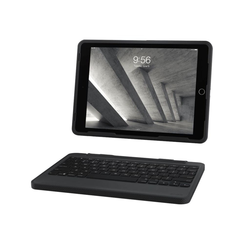 ZAGG Rugged Book Keyboard/Cover Case (Folio) for 9.7in Apple iPad Air 2, iPad Air, iPad Pro Tablet - Black - A97RGKBB0 MPN:A97RGK-BB0