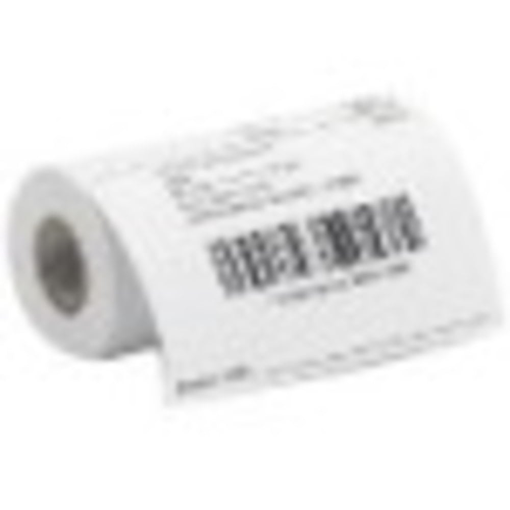 Zebra Receipt Paper, 4in x 74ft, White, Pack Of 36 MPN:10001965