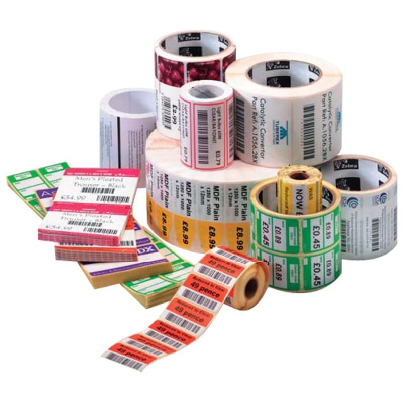 Zebra Thermal Transfer Label Paper, F58790, Rectangle, 4in x 6in, White, 1, 000 Labels Per Roll, Pack Of 4 Rolls MPN:10000281