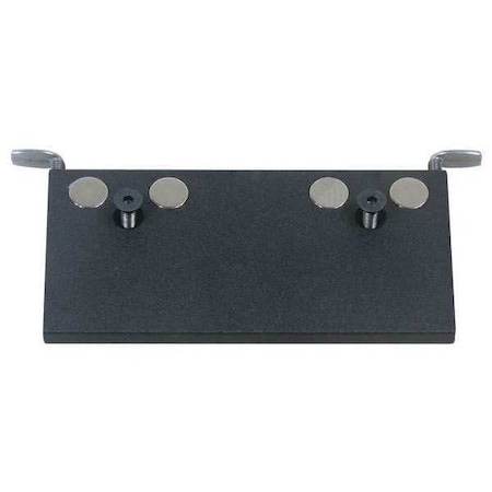 Magnetic Base Plate, Steel, 5 in. W MPN:ZXB8-MAG