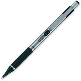 Zebra M-301 Mechanical Pencil 0.5 mm Stainless Steel w/Black Accents Barrel Dozen 54010
