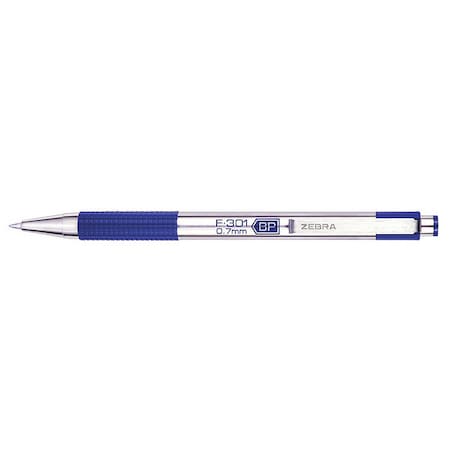 Pen, Ballpnt, F-301, Rt, 0.7, Be, PK12 MPN:27120
