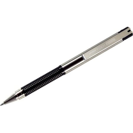 Zebra Pen Compact F-301 Ballpoint Pen - 0.7 mm Pen Point Size - Black - Stainless Steel Barrel - 2-/ Pack MPN:27412